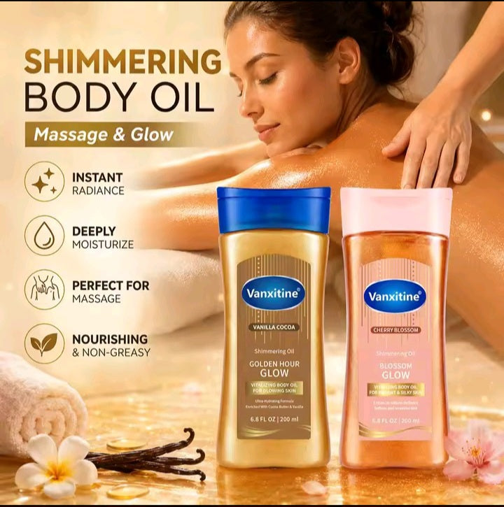 Golden Hour Glow Shimmering Oil