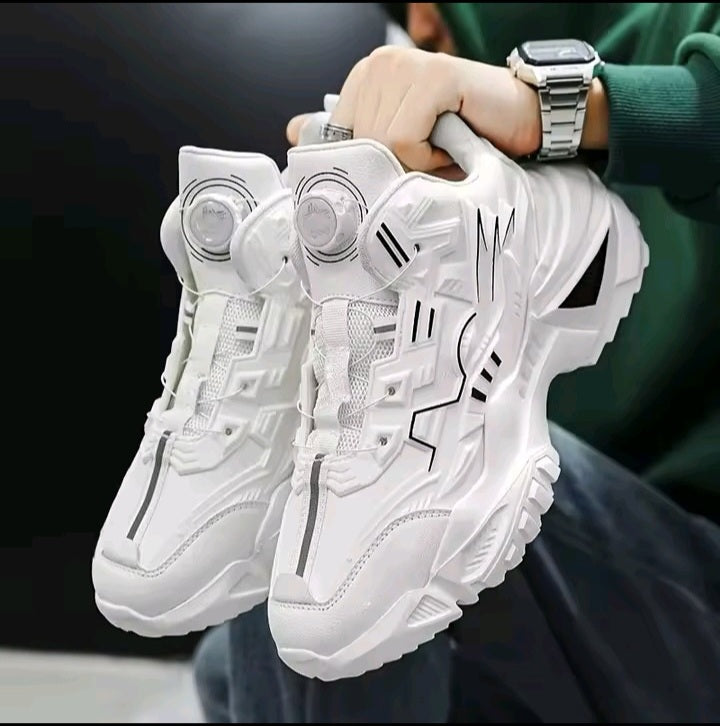 All-White Premium Chunky Sneakers