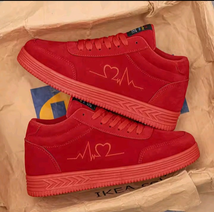 Red Casual Sneakers
