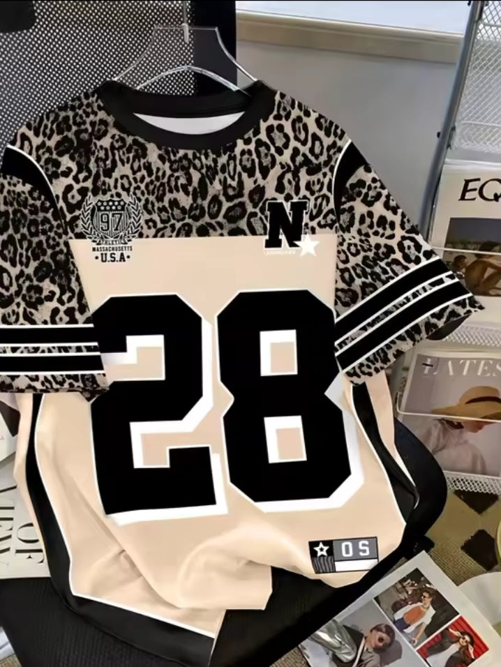 Black & White Number 95 Jersey