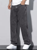 Relaxed Fit Grey Jeans