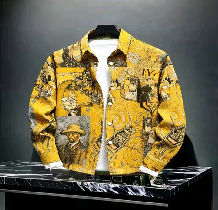 Vintage Art Print Jacket