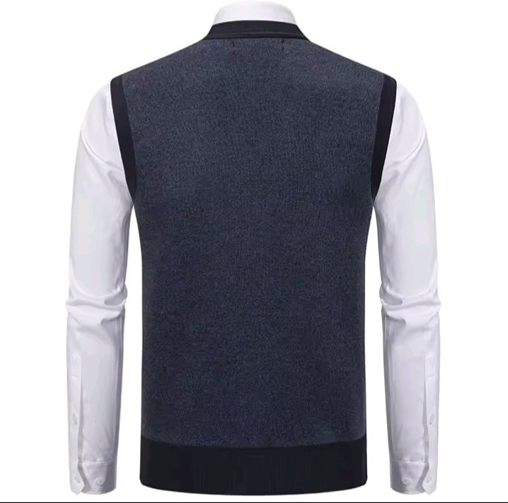 Men’s Elegant Formal Vest Set – Stylish Business & Party Wear