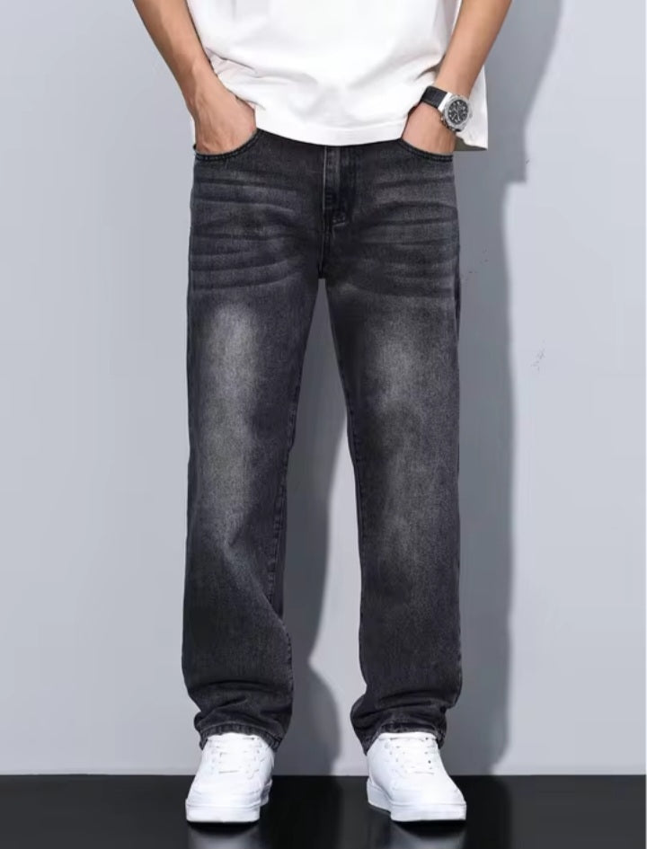 Relaxed Fit Grey Jeans