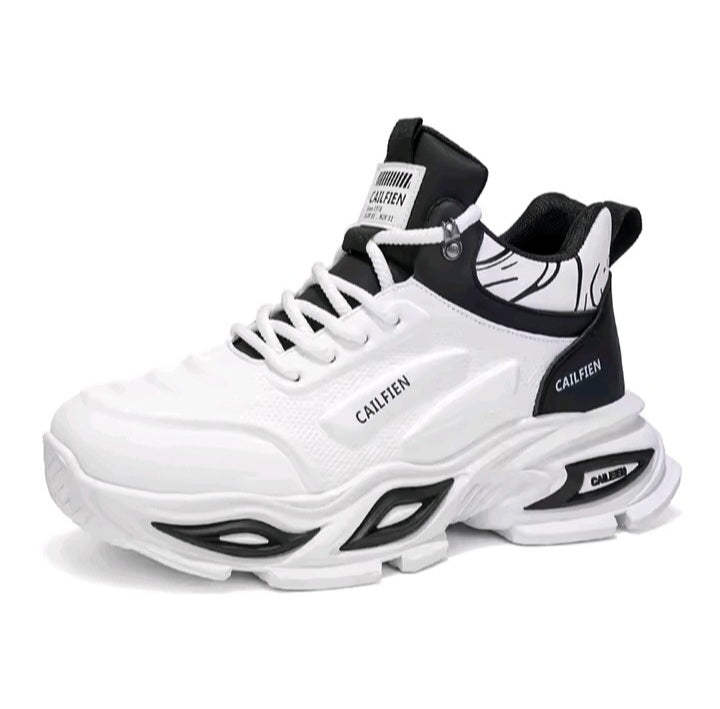 Retro Black & White Sneakers