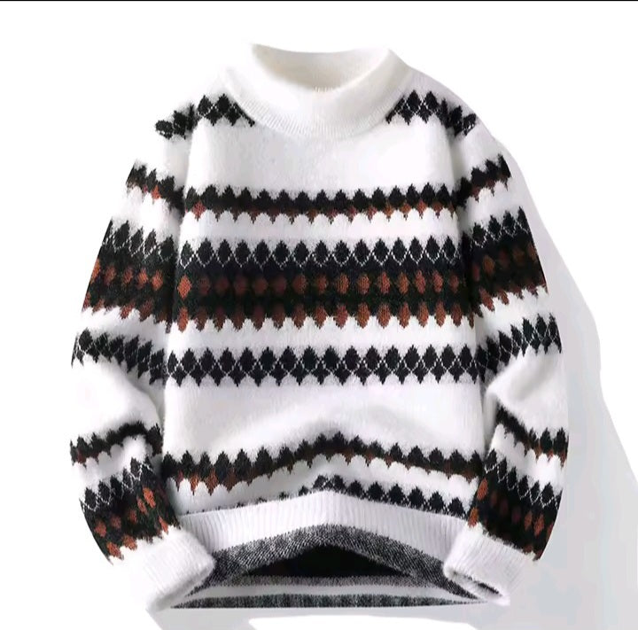 Men’s Striped Polo Shirt