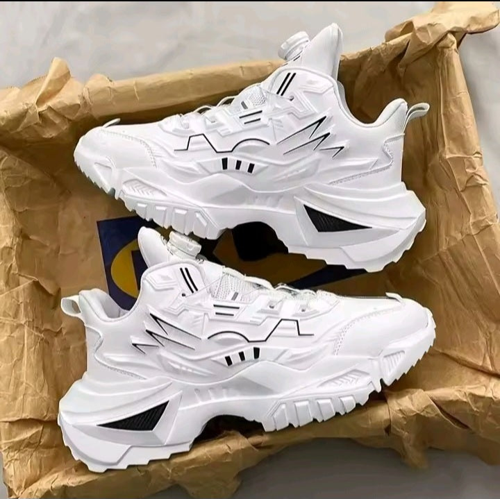 All-White Premium Chunky Sneakers