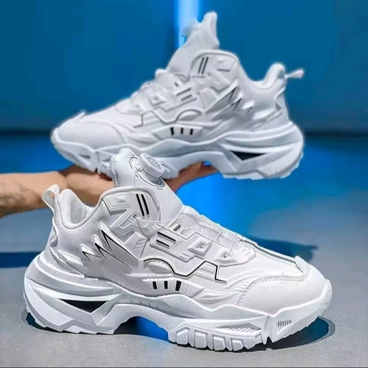 All-White Premium Chunky Sneakers