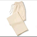 Elegant Cream Wide-Leg Pants