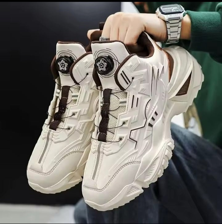 All-White Premium Chunky Sneakers