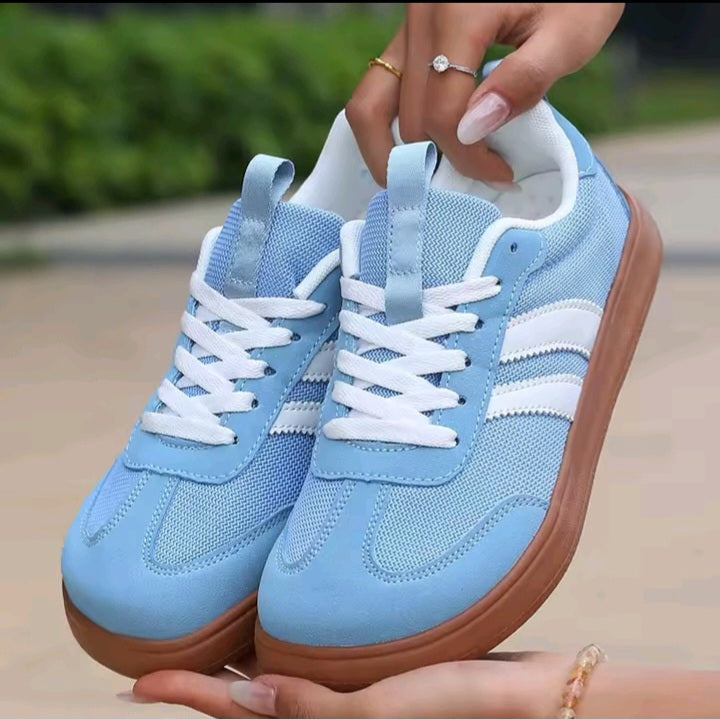 Women’s Red & White Casual Sneakers
