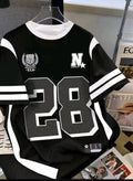 Black & White Number 95 Jersey