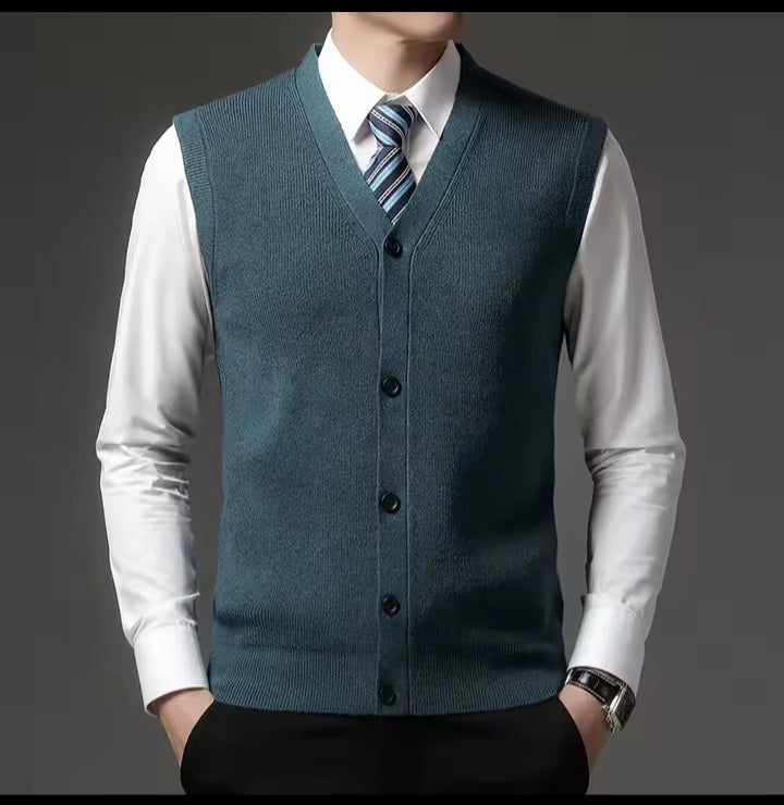 Men’s Elegant Formal Vest Set – Stylish Business & Party Wear